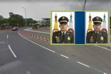 ¡IMPACTANTE! Difunden el momento exacto de la explosión en aeropuerto de Cúcuta en la que murieron dos policías y el atacante (+Video)