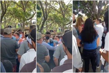 ¡FRONTAL! Estudiantes rechazaron la presencia de una comisión de Jacqueline Faría en la UCV: “Esta universidad sabe que ustedes tienen 20 años pisándola” (+Videos)
