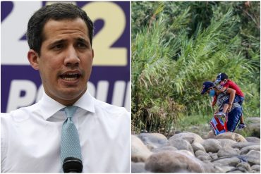 ¡CONTUNDENTE! El firme mensaje de Guaidó: “Frenar la ola migratoria venezolana tiene que ver con frenar la dictadura y recuperar la democracia”