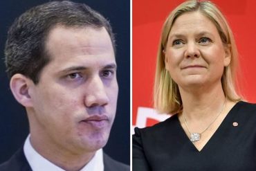 ¡ENTÉRESE! Guaidó envía carta a primera ministra electa en Suecia: Reitera su compromiso con la restitución de la democracia en Venezuela (+Documento)