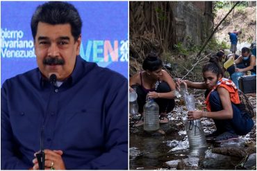 ¿AHORA SÍ? Maduro promete “resolver el problema del agua” en el primer semestre del 2022: “Para que funcione al 100%, sin excusas ni burocracia” (+Videos)