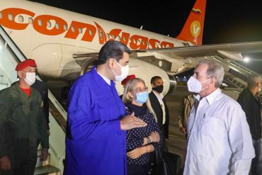 ¡OTRA VEZ! Maduro realizó el segundo viaje en menos de un mes a Cuba (+Detalles de ambos periplos)