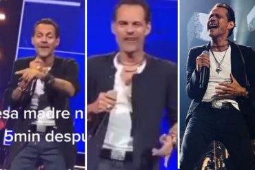 ¡AH, OK! “Estaba haciendo bromas con amigos que estaban en primera fila”: la versión de la representante de Marc Anthony sobre sus raras muecas de mandíbula