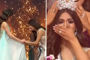 ¡MIRE! La representante de India Harnaaz Kaur Sandhu se convirtió en la nueva Miss Universo (+Video del momento de la coronación)