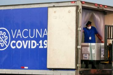 ¡SEPA! OPS y Cruz Roja donaron a Venezuela seis camiones de refrigeración para transporte de vacunas anticovid