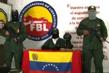 ¡ATENCIÓN! Al menos 50 hombres del ELN tomaron un pueblo de Apure y la guerrilla venezolana FBL llamó a la movilización