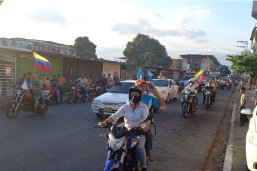 ¡LE MOSTRAMOS! “Si en Barinas se puede, en Venezuela se puede”: habitantes del estado natal de Chávez salen en caravana para celebrar triunfo de Sergio Garrido (+Videos)