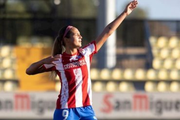 ¡GLORIOSA! Deyna Castellanos marcó dos goles para victoria del Atlético de Madrid este #16Ene