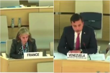 ¡VAYA, VAYA! El “pique” de la delegación de Maduro cuando una vocera de Francia en la ONU lo llamó “régimen” (+Video)