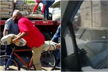 ¡HECHO EN REVOLUCIÓN! Denuncian que el chavismo regaló hasta cemento en Barinas en el desespero por ganar la gobernación: ya había entregado electrodomésticos (+Videos)