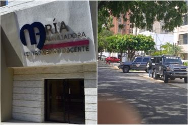 ¡TERRIBLE! Desde un vehículo lanzaron una granada contra un centro médico en Maracaibo