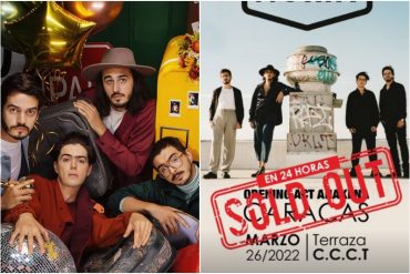 ¡LO ÚLTIMO! Morat agotó en menos de 24 horas las entradas para su concierto en Caracas