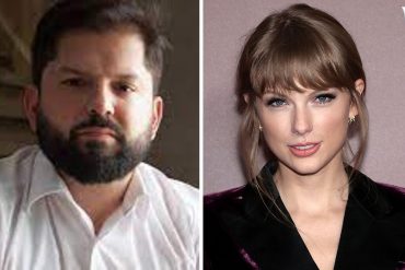 ¡VEA! El inesperado mensaje del presidente electo de Chile a Taylor Swift que causó revuelo en redes