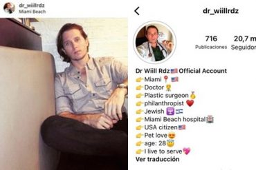 ¡ATENCIÓN! “Influencer de la medicina que no es médico”: Denuncian que venezolano se estaría haciendo pasar por cirujano plástico en Miami (+Impactantes detalles)