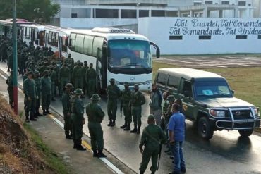 ¡ENTÉRESE! Mientras la guerrilla se enfrenta en Apure, denuncian “despliegue militar grotesco” en el estado Barinas