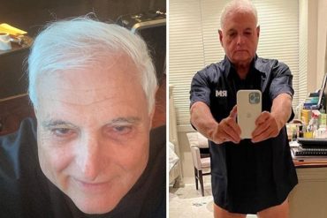 ¡AH, CARAMBA! “La vida es una sola”: El selfie de “sugar sexy” que se lanzó el expresidente panameño Ricardo Martinelli y que causó furor en redes