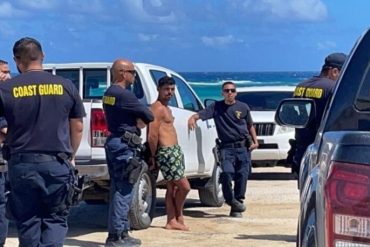 ¡INCREÍBLE! Un kitesurfista falconiano fue detenido tras ingresar a Aruba con un cargamento de droga en su morral