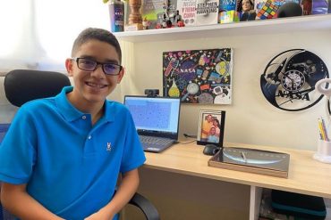 ¡LE CONTAMOS! El adolescente venezolano de solo 13 años que descubrió un asteroide que fue posteriormente certificado por la NASA (+Historia increíble)