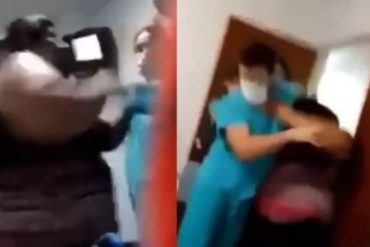 ¡ENTÉRESE! Mujer atacó a golpes a dos médicos en Argentina porque no atendían “rápido” a su hermana (+Video)