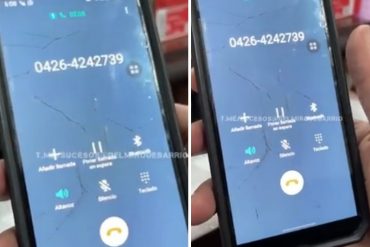 ¡LE MOSTRAMOS! Ciudadano graba supuesto intento de estafa: le decían que se había ganado un vehículo (aseguran que la llamada se hizo desde una cárcel) (+Audio)