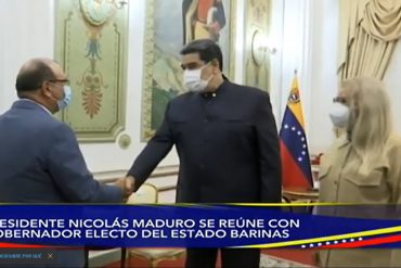 ¡LO ÚLTIMO! Sergio Garrido se reunió con Maduro en Miraflores tras derrotar al chavismo: pidió recursos para “solucionar los problemas en Barinas” (+Video)
