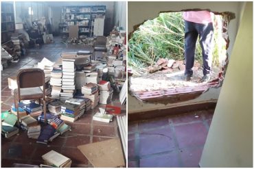 ¡SEPA! Primer robo en universidades en 2022: delincuentes destrozaron biblioteca de la UDO en San Félix y cargaron con piezas de aluminio y hierro