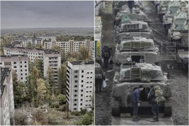 ¡ATENTOS! Ucrania dice que las tropas rusas invadieron la zona de exclusión nuclear de Chernóbil
