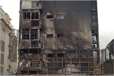 ¡ASÍ LO DIJO! Alcalde de Baruta aseguró que se ha indemnizado “un número importante” de personas afectadas por el incendio en Cine Città