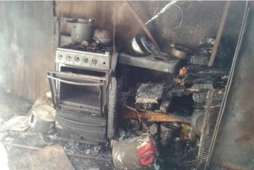 ¡TRÁGICO! Padre y su hijo con discapacidad murieron tras incendio en su vivienda por cortocircuito en una cocina eléctrica