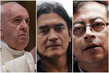 ¡VEA! La foto falsa que difundió Gustavo Bolívar del encuentro entre el papa Francisco y Petro