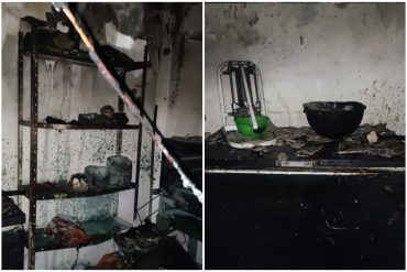 ¡LAMENTABLE! Incendio consumió parte de un restaurante de venezolanos en Argentina: dueña agradece el ofrecimiento de apoyo por parte de los locales (+Fotos)
