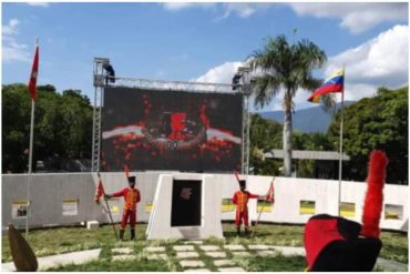 ¡VEA! Maduro inauguró una plaza para conmemorar el golpe de Chávez del 4 de febrero de 1992 (+Fotos) (+Video)