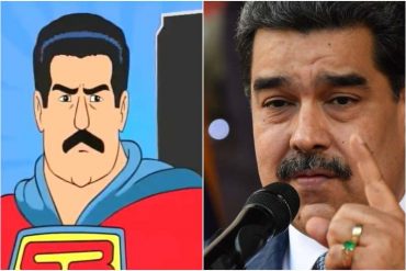 ¡SE LO CONTAMOS! Revelan cómo nació «Súper Bigote» y otros secretos del insólito dibujo animado chavista que presenta a Maduro como un «superhéroe»