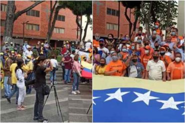 ¡VEA! Así se encuentra la plaza Bolívar de Chacao tras convocatoria al acto Salvemos Venezuela este #12Feb (+Fotos)