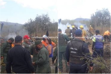 ¡VEA! Reportan accidente de helicóptero militar en Barquisimeto este #22Feb: al menos dos personas rescatadas (+Videos impactantes)