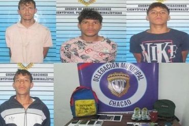 ¡ENTÉRESE! Desarticularon la banda “Los Azotes de Sabas Nieves”: atacan a sus víctimas con cuchillos para robarlas