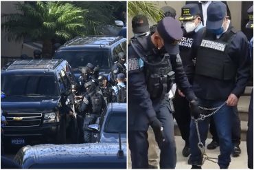 ¡LO ÚLTIMO! Expresidente de Honduras, Juan Orlando Hernández, se entregó a la policía: será extraditado a EEUU acusado de vínculos con el narcotráfico (+Videos)