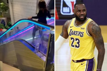 ¡SE LO MOSTRAMOS! “Este tipo está loco”: Se viraliza video de LeBron James esquivando a dos aficionadas de la forma más inesperada