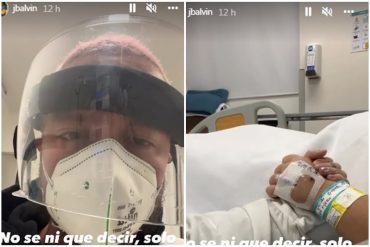 ¡LE MOSTRAMOS! “No sé ni qué decir, solo pido oraciones, realmente las necesita”: el video que subió J Balvin sujetando la mano de su madre en cuidados intensivos