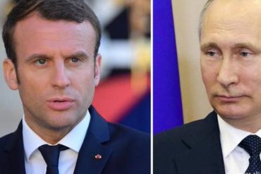 ¡CASI NADA! Estas son las tres exigencias que Putin reveló a Macron para poner alto al fuego contra Ucrania