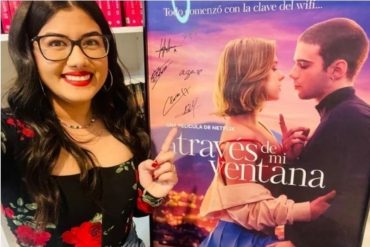 ¡LE DECIMOS! “A través de mi ventana”: El libro de la escritora venezolana que Netflix adaptó para una película