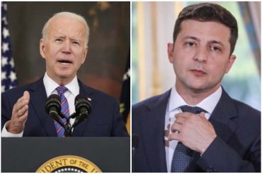 ¡PREOCUPADOS! Biden llamó a Zelenski para recibir información sobre la situación de la planta de Zaporizhzhya