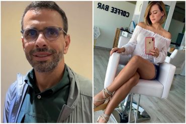 ¡AH, OK! “¿No te duele la cara de ser tan lindo?”: Valeria Valle le robó una sonrisa a Capriles al grabarlo con este sonido de TikTok y generó reacciones (+Video)