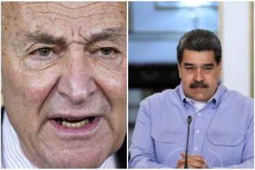 ¡SIN TAPUJOS! Chuck Schumer, líder demócrata del Senado de EEUU: «Maduro es un mal hombre. Ha tratado muy mal a su pueblo y a su país»