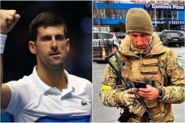 ¡SOLIDARIO! «Puedo enviarte ayuda financiera o cualquier tipo de ayuda»: el noble gesto de Djokovic con tenista ucraniano que se unió al ejército