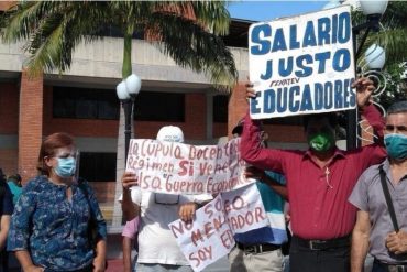 ¡AQUÍ LA TIENE! Así quedó la tabla salarial de los docentes tras ajuste del Ministerio de Educación (el salario más alto es de apenas $130)