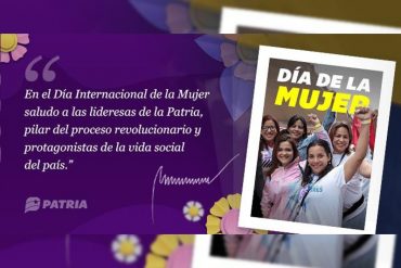 ¡DEBE SABERLO! Régimen inició entrega del bono Día de la Mujer a través del Sistema Patria (+Monto)