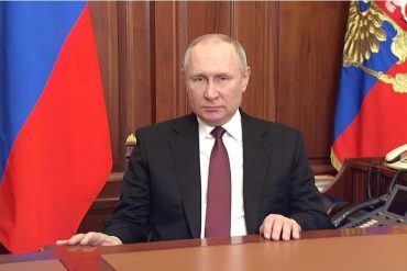 Putin advierte que Rusia seguirá fortaleciendo su Ejército ante “potenciales amenazas”