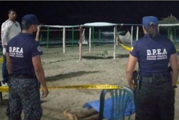 ¡LAMENTABLE! Reportan la muerte de un joven por inmersión en Playa Escondida, de La Guaira