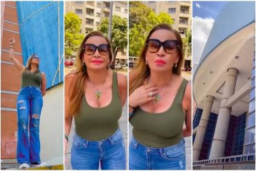 ¡VÉALA! Ivette Domínguez se fue para el Sambil de La Candelaria después de que el régimen lo devolvió a sus dueños: “Sigamos trabajando en Venezuela” (+Video)